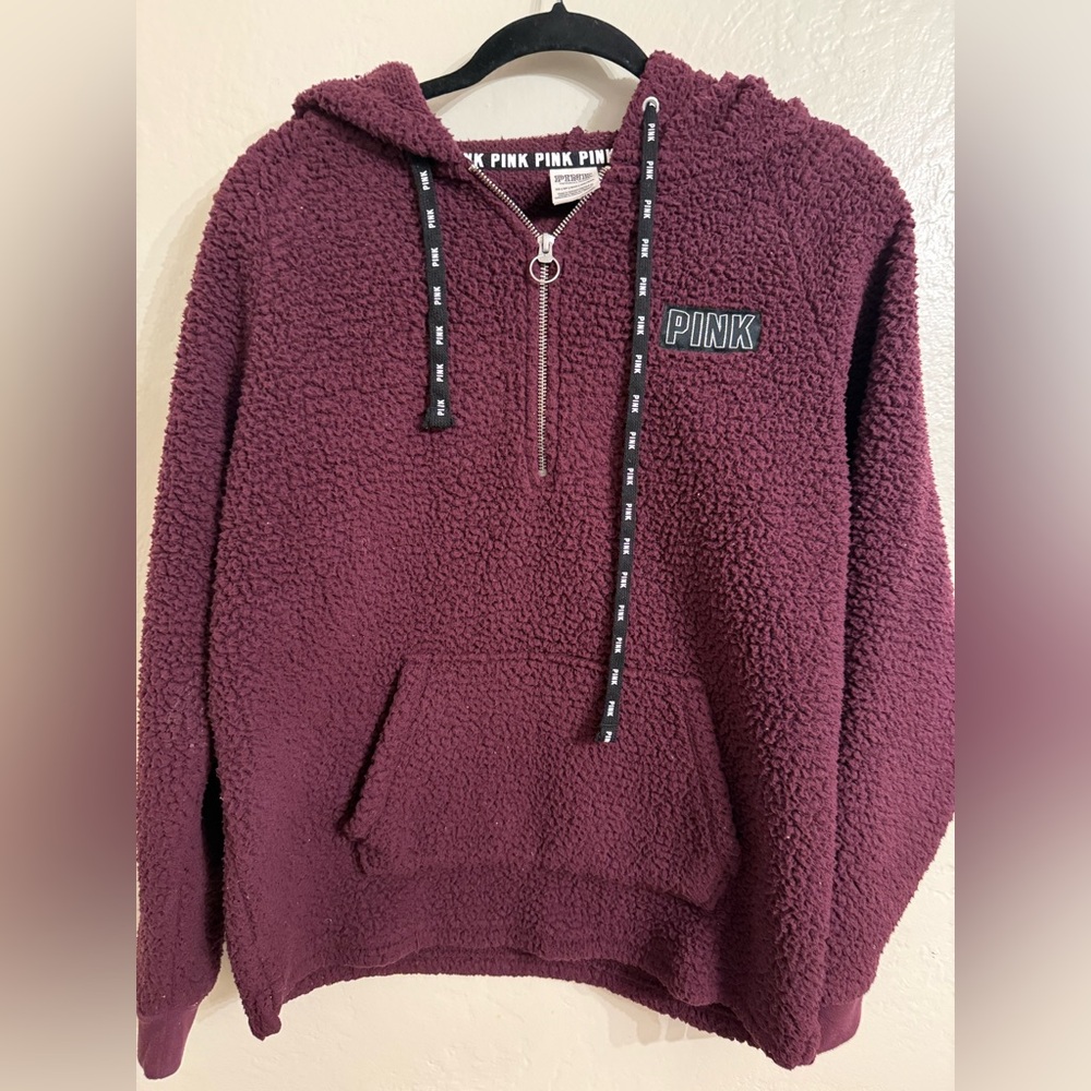 Victoria's Secret Maroon V-Neck Sweater